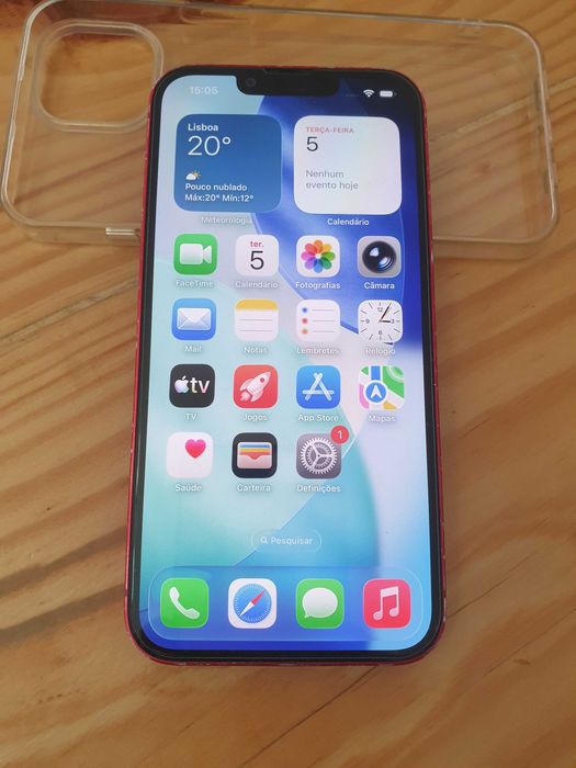 iPhone 13 Vermelho 128GB – Estilo e Potência num Único Dispositivo