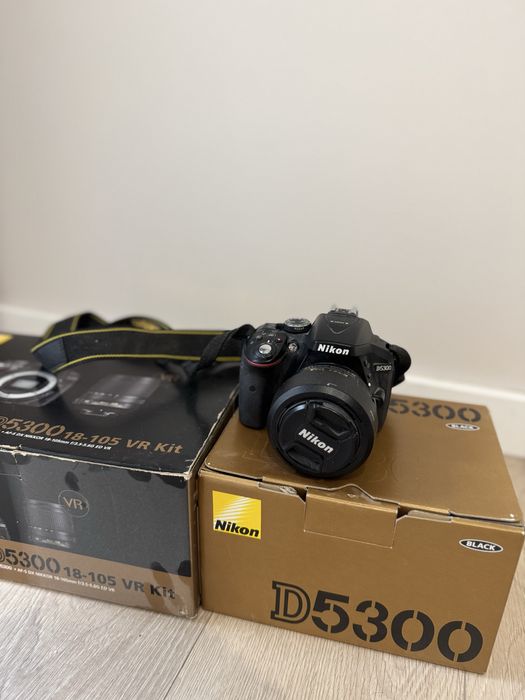 Lustrzanka aparat Nikon D5300 stan bdb