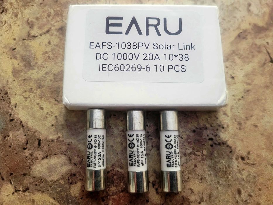 TOMZN TOPV-32 тримач запобіжників 1P 2Р 1100V DC для сонячних панелей