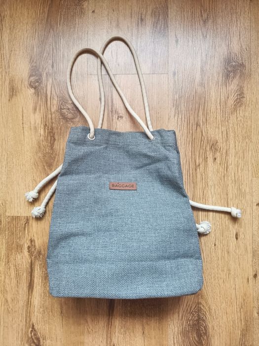 Szara torebka worek shopper Baggage