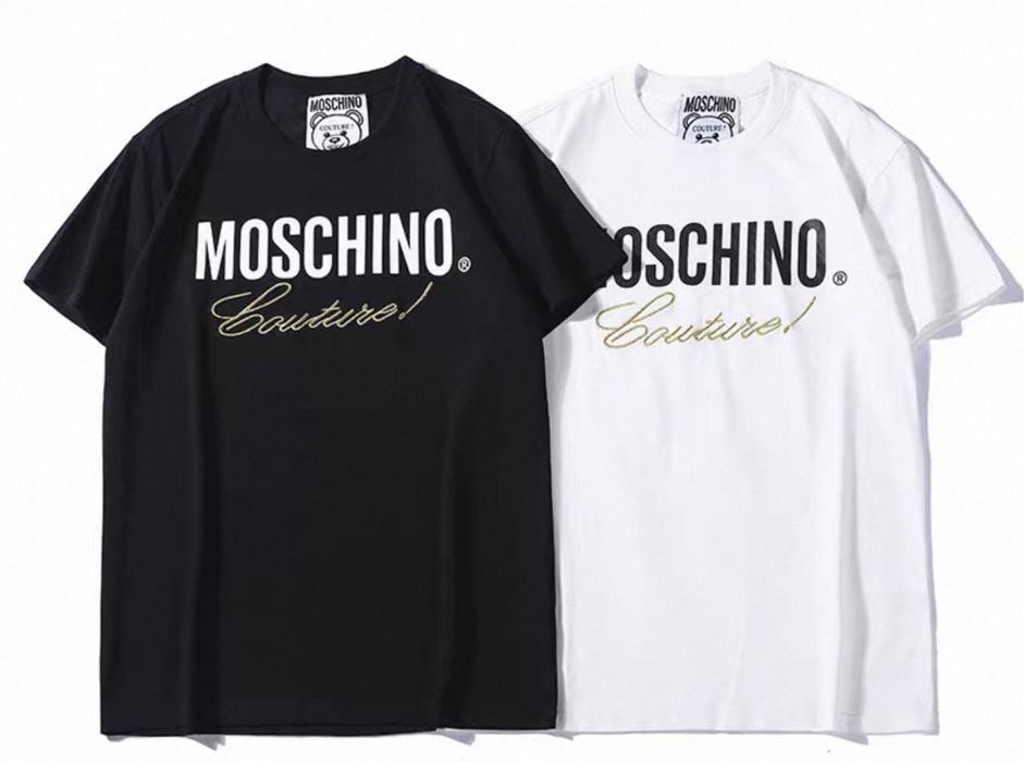 T-shirt's Moschino, branca e em negro