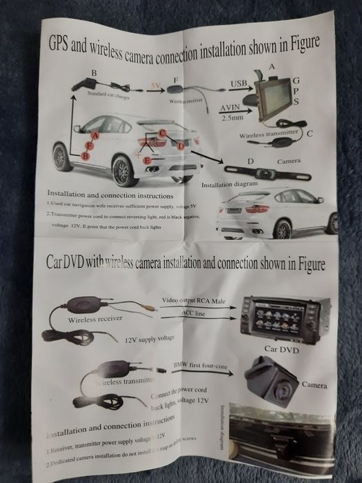 камера заднего вида в авто безпроводная