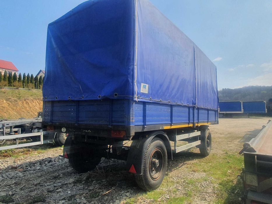 Przyczepa rolnicza 8 ton SUPER stan z Niemiec