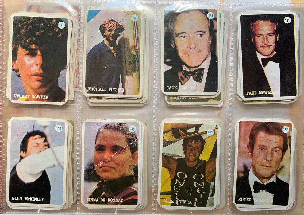 Calendários de 1986 - Celebridades (preço unitário)