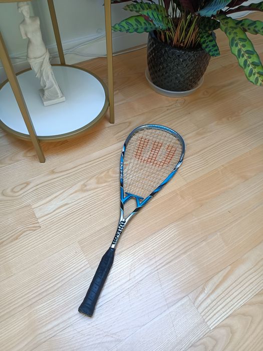 Rakieta do squasha Wilson Py 145 Squash Racquet. Ślady użytkowania wid