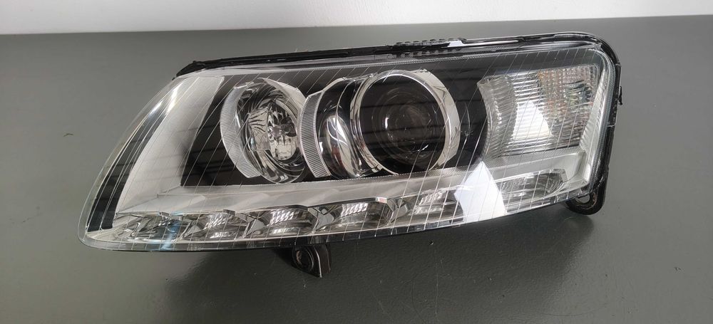 Lampa Przod Led Xenon Skrętny Audi A6 C6 4F Lift 08-11r Hella