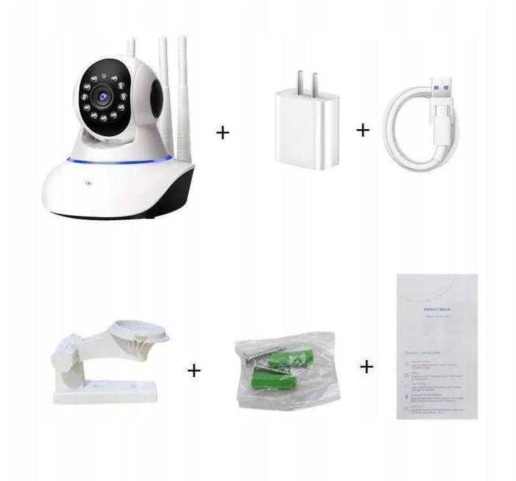 Kamera inteligentna niania elektroniczna monitoring dla rodziców wifi