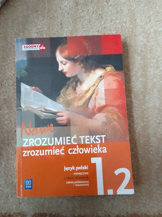Książka, podręcznik liceum technikum język polski