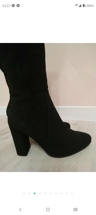 Жіночі замшеві ботінки