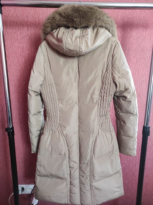Куртка / пуховик зимовий з хутром