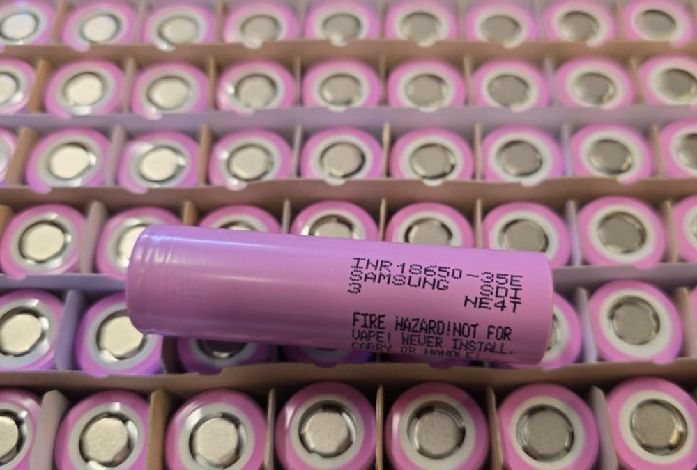 Fabrycznie nowe Ogniwa 18650 Samsung 35E – 3500 mAh | Wysoka jakość!