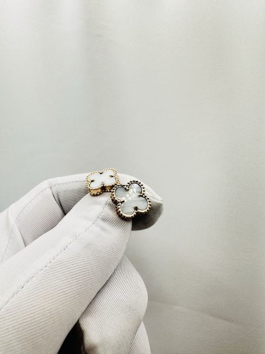 Серьги ван клифт 585