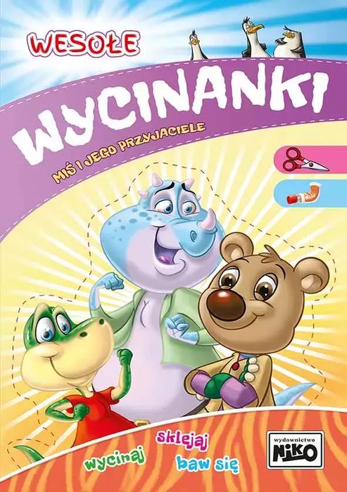 Wesołe wycinanki. Miś i jego przyjaciele. Niko. Nowy Produkt