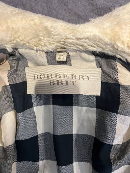Пальто шкіряне Burberry оригінал