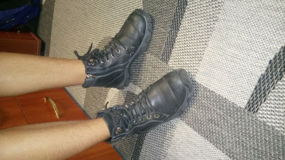 Зимняя обувь кожа