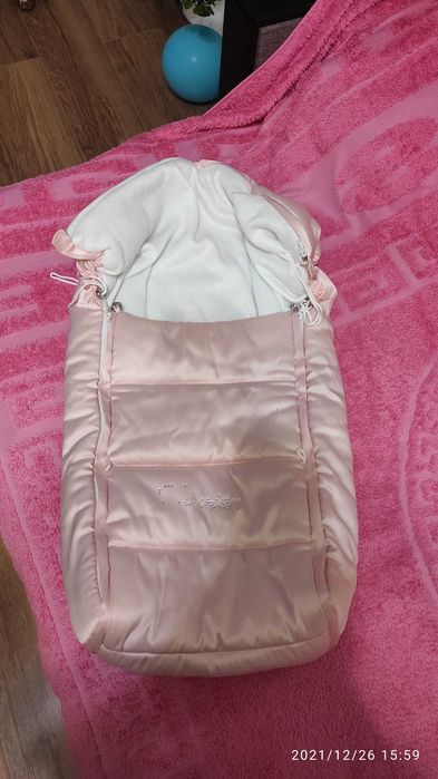 Зимний конверт на выписку