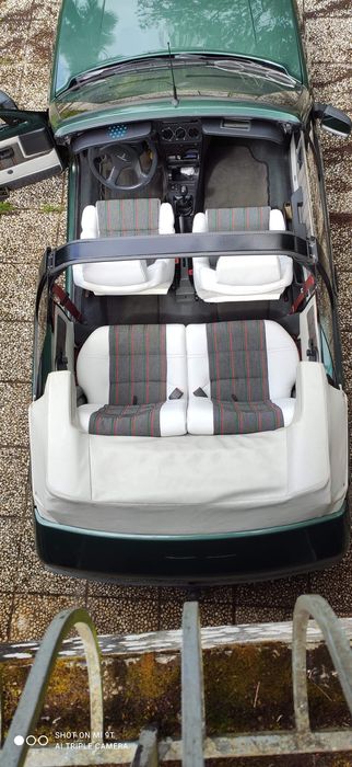 Bancos Peugeot 205 Rolland Garros (Frente e Trás) Feitos por Encomenda