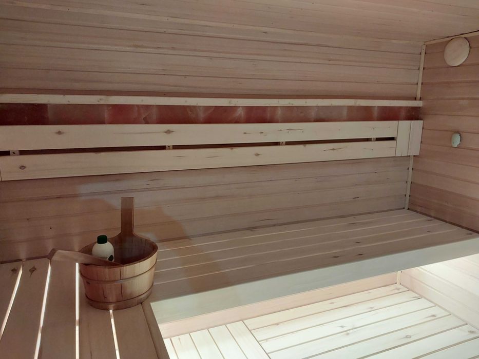 Sauna Ogrodowa ARKAYA Thermo 3,7 m x 2,6 m z przedsionkiem