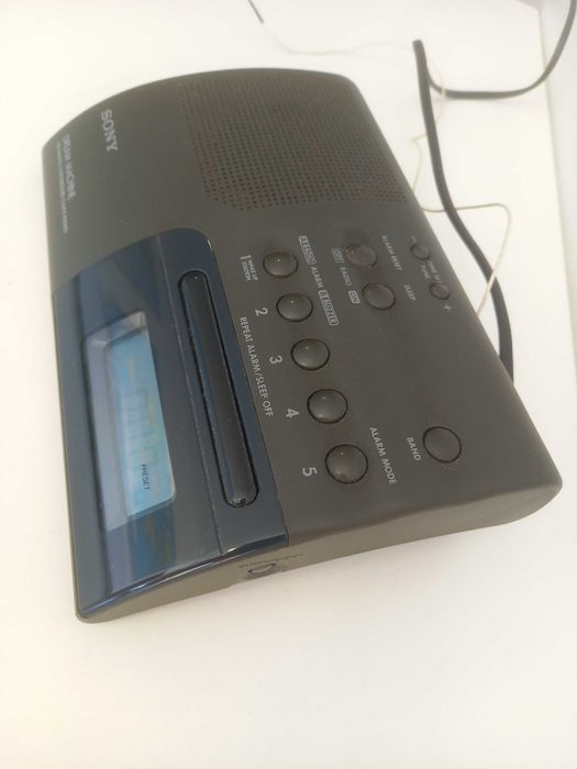 Rádio Despertador SONY