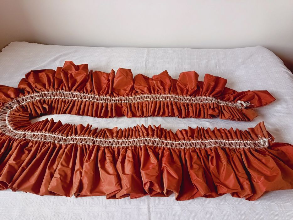 Lambrekin z tafty, 7 metrów