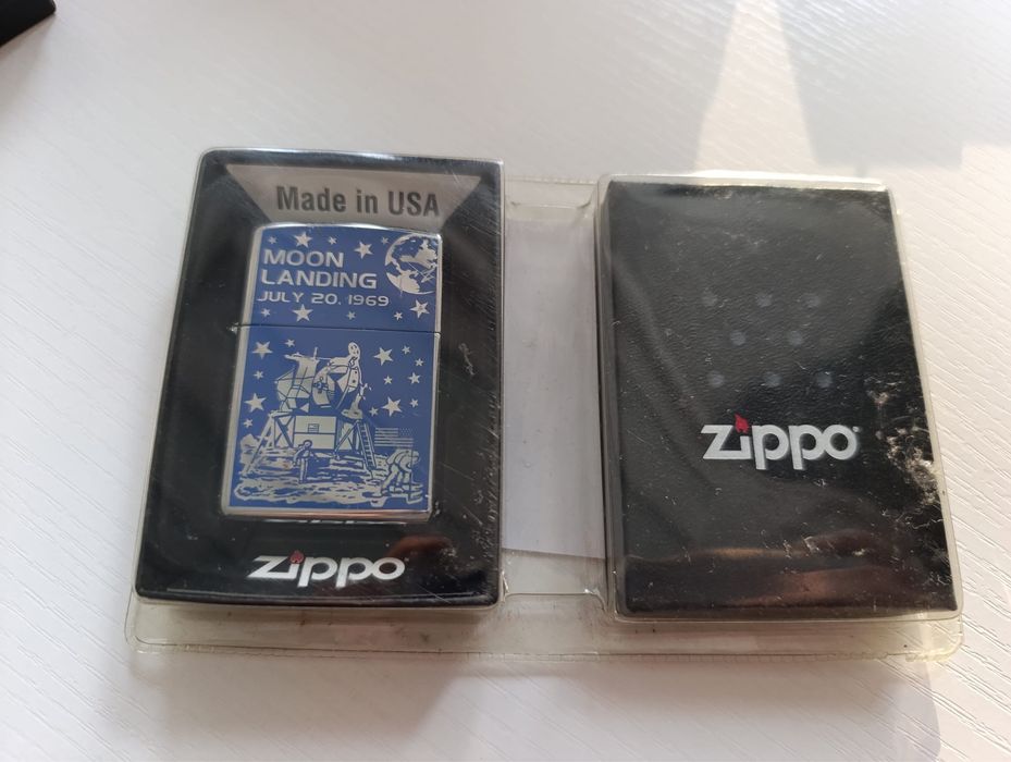 Zippo isqueiro novo nunca usado sem cimbustivel