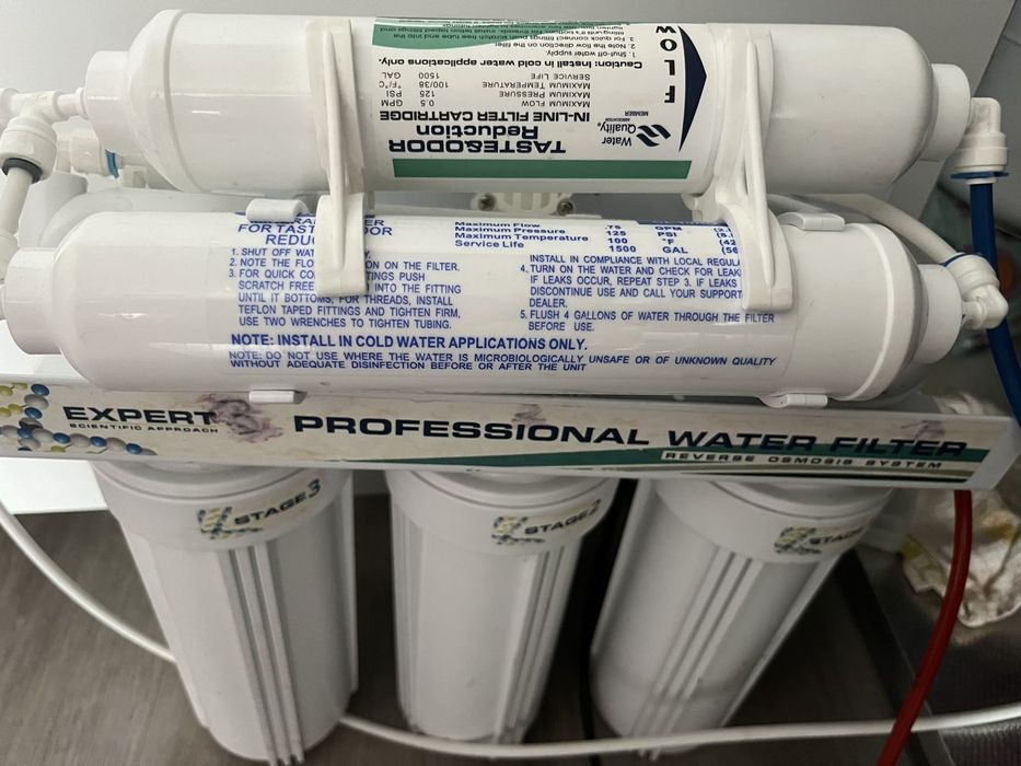 Заміна фільтрів для очищення води