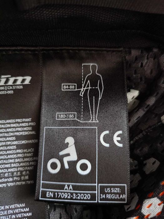 KLIM Spodnie do jazdy motocyklem "OKAZJA"