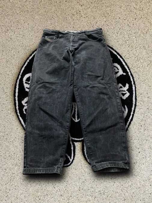 diesel vintage baggy jeans skater wide leg jeansy męskie baggy wideleg skater jeans dieseljeans vintagejeans streetwear y2k 90s archive oversize denim