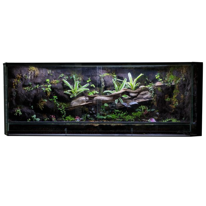 Paludarium terrarium narożne