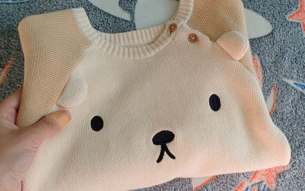 Sweterek dziecięcy misio r.98/104
Fox &,bunny