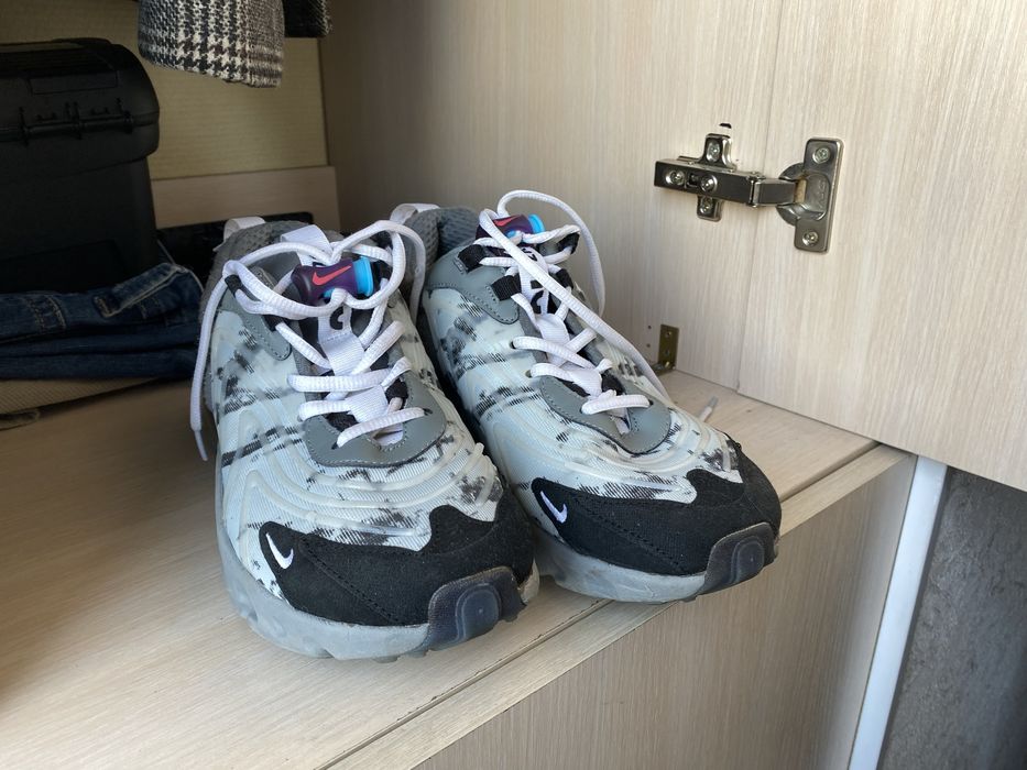 Кросівки Nike Air Max 270 React Travis Scott Cactus Black Grey