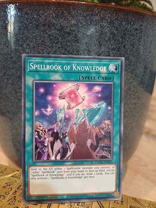 Carta Yu-Gi-Oh! - Spellbook Of Knowledge - 1ª Edição