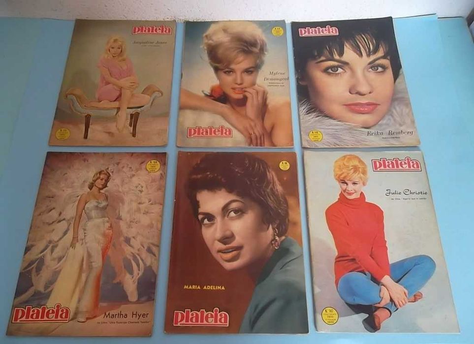 33 Revistas PLATÉIA - revistas dos anos 50