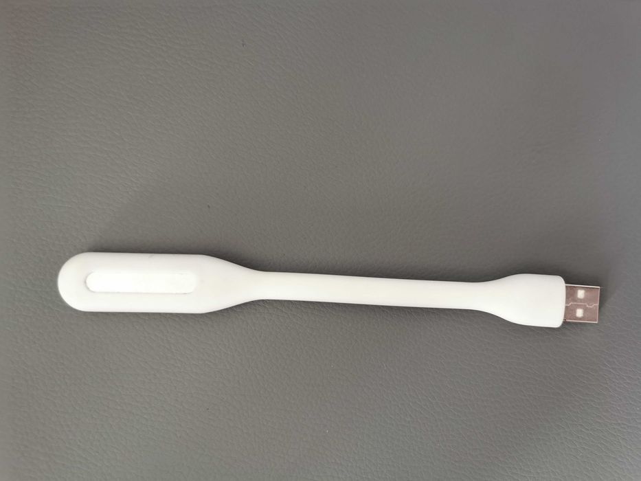 Lampka USB silikonowa - Biała