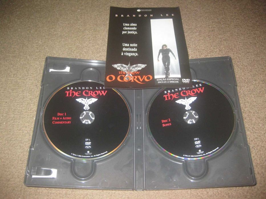 "O Corvo" com Brandon Lee numa Edição Especial com 2 DVDs64739409779969122