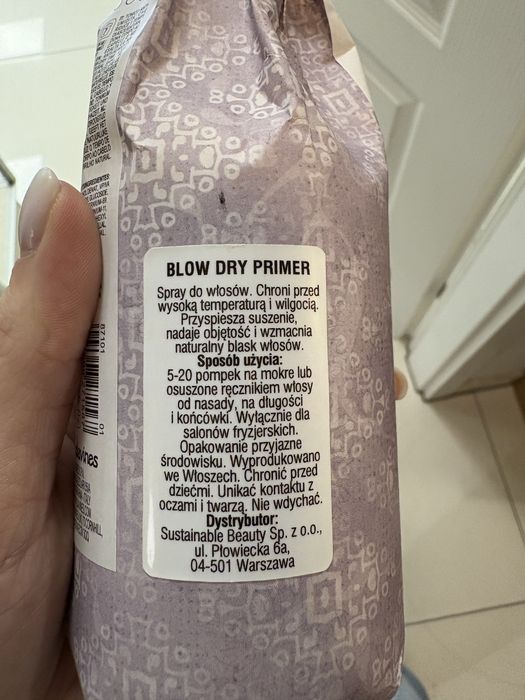 Blow dry primer davines