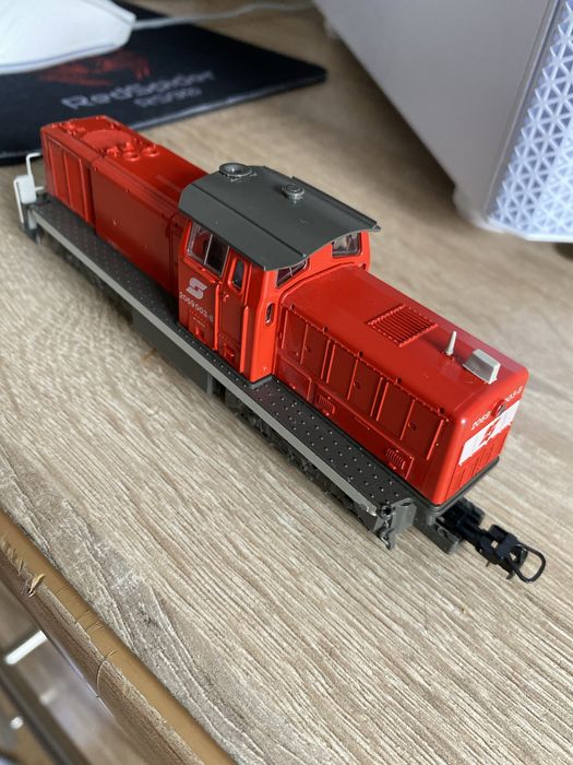 Lokomotywa roco znaleziona na strychu