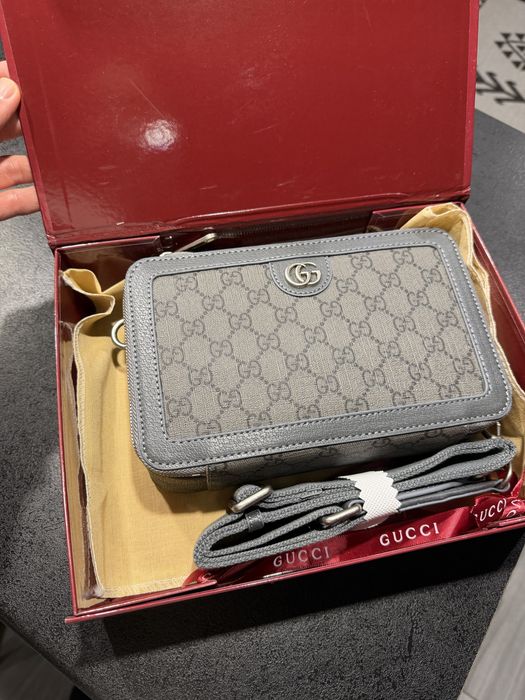 Чоловіча сумка барсетка Гуччі Гучи