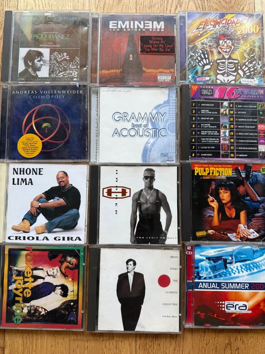 CDS Antigos Vários Géneros Musicais