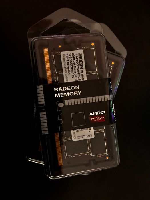 Оперативна память ddr4 16gb sodimm нова