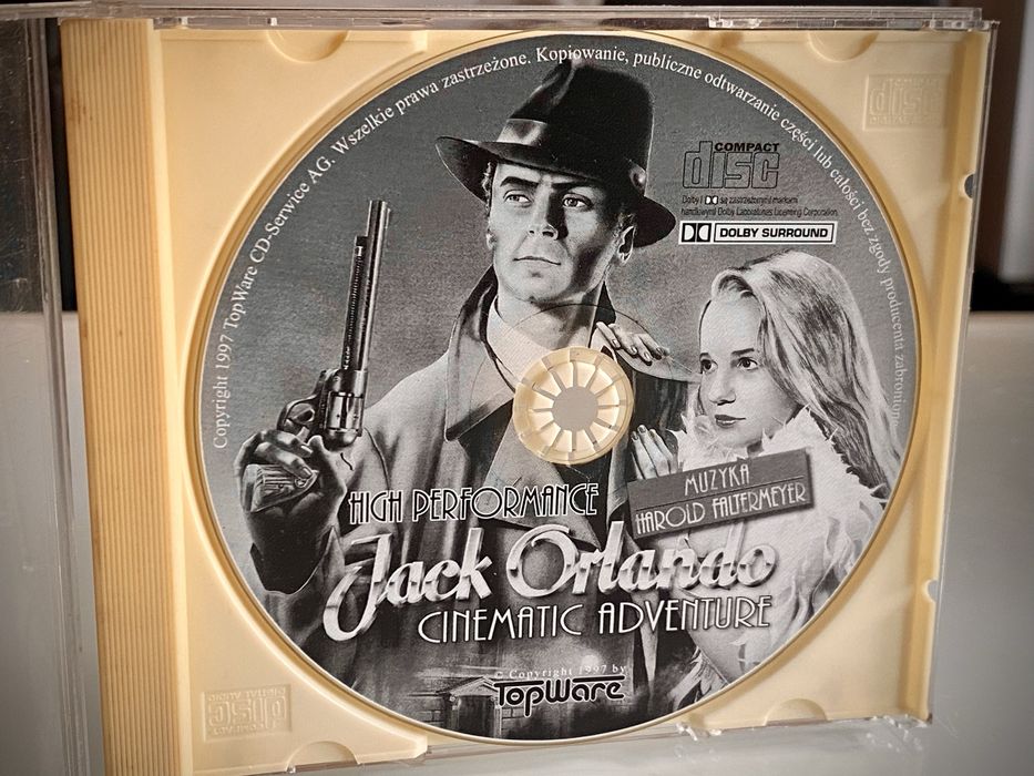 Jack Orlando Gra PL PC Unikat Klasyk Jak Nowa Kolekcjonerska