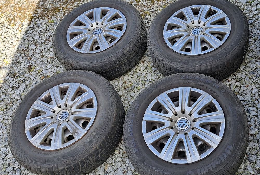 Felgi stalowe 16" z oponami VW Tiguan