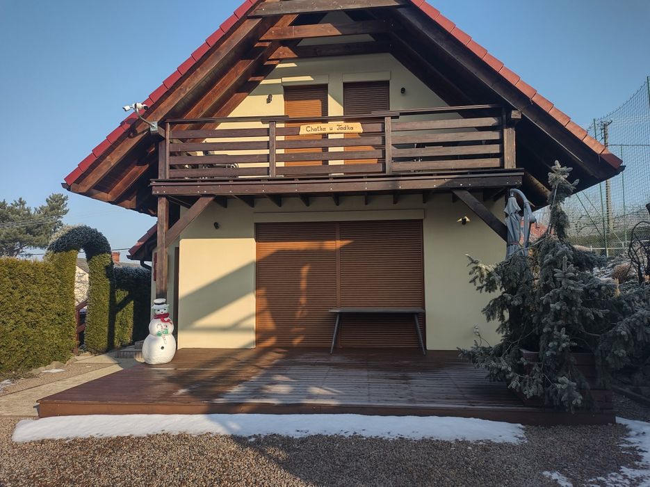 Domek z jacuzzi na wynajem  Zator Rzyki Międzybrodzie