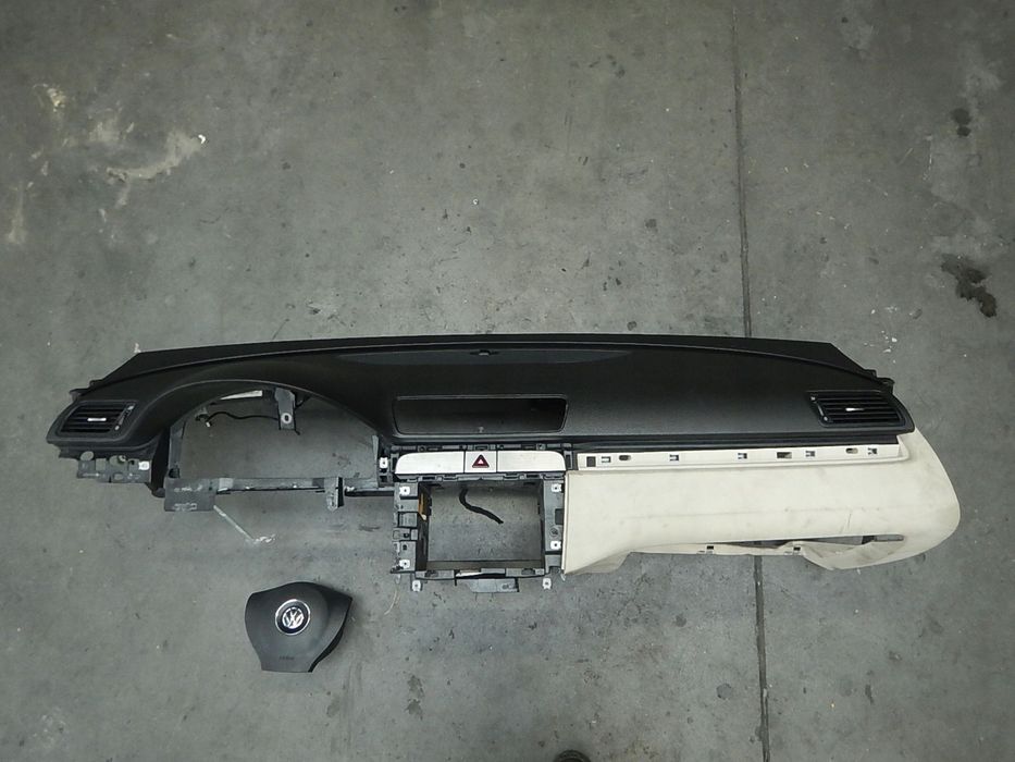 deska rozdzielcza airbag vw pasaat b6 cc