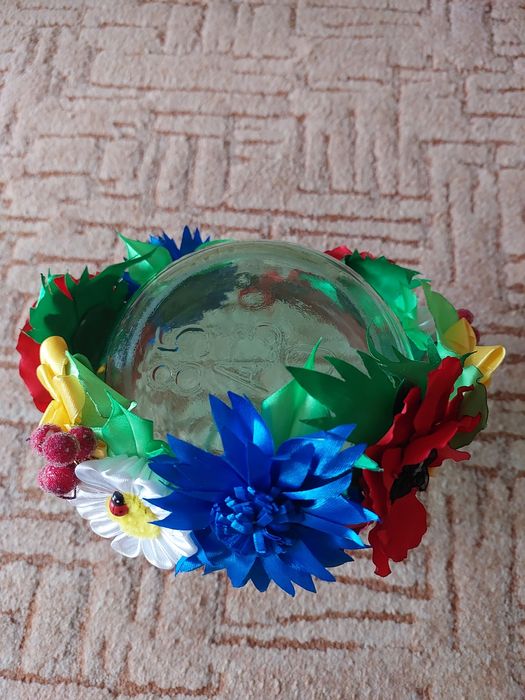 Украинский венок ручной работы