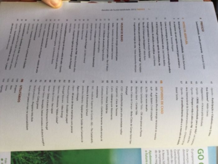 Anuários de Sustentabilidade, BCSD Portugal. (Ambiente, Gestão)