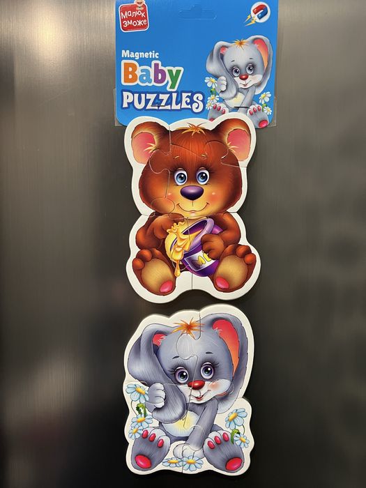 Магнітні мʼякі пазли Fisher Price, Vladi Toys