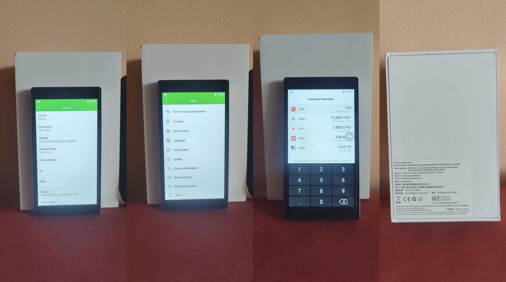 Mobilny router WiFi GlocalMe G4 Pro 4G LTE GLMG19A01, czarny