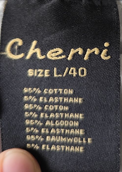 Szare jeansy skinny Cherri Jeans r. L/40