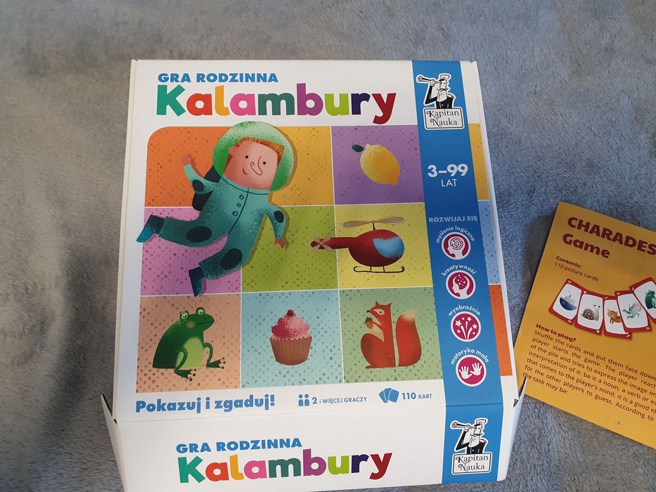 Kapitan Nauka - Gra KALAMBURY